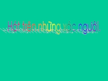 Hát Trên Những Xác Người