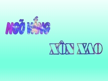 Ngõ Vắng Xôn Xao