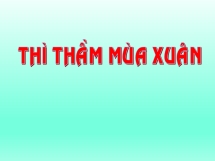 Thì Thầm Mùa Xuân