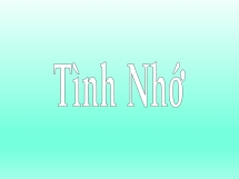 Tình Nhớ