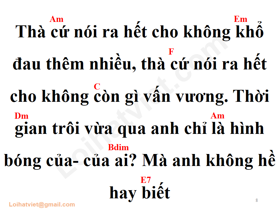 Anh chỉ là hình bóng của người khác