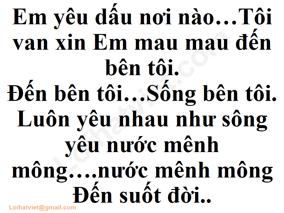 Ai Sẽ Là Em