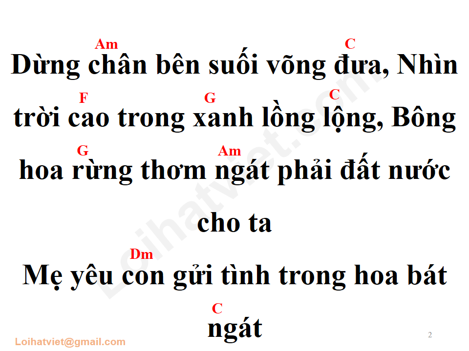 Bài ca bên cánh võng