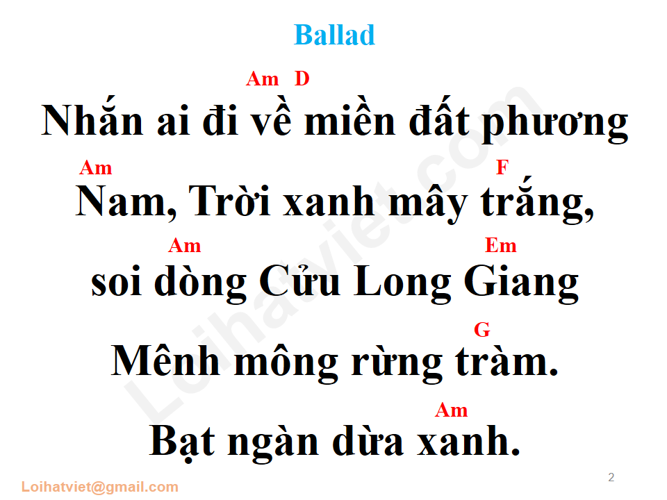 Bài ca đất phương nam