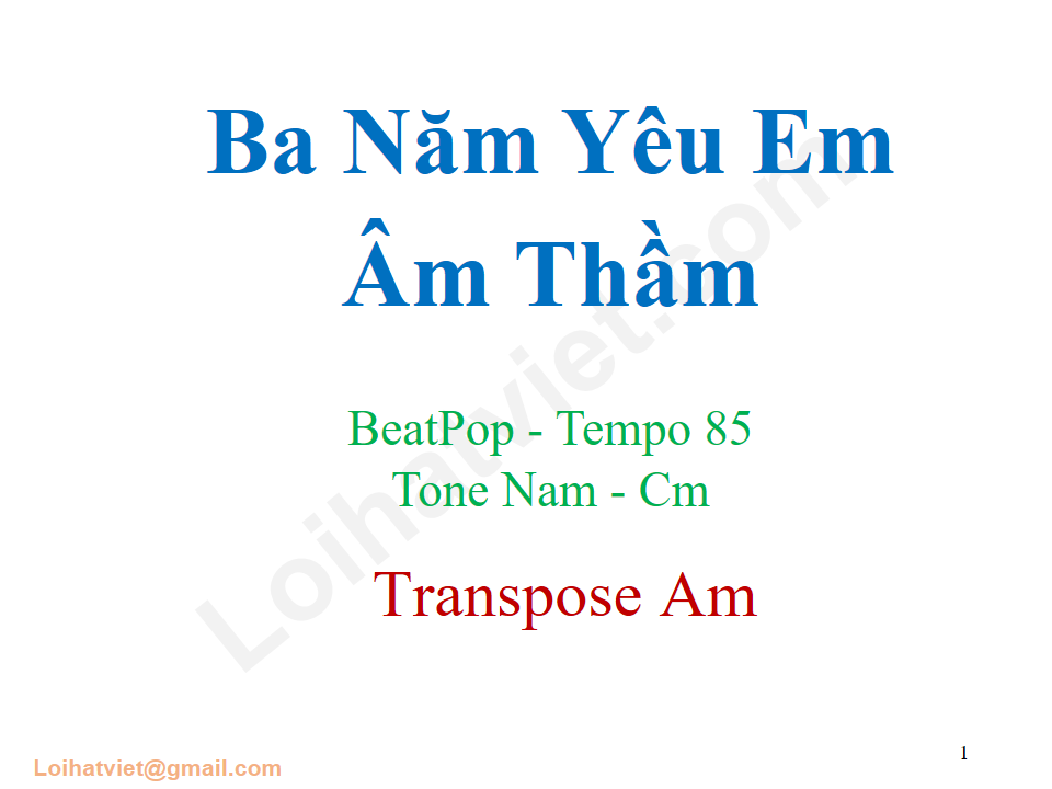 Ba năm yêu em âm thầm