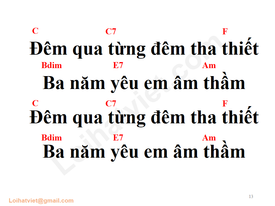 Ba năm yêu em âm thầm