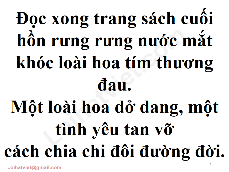 Chuyện Loài Hoa Dang Dở
