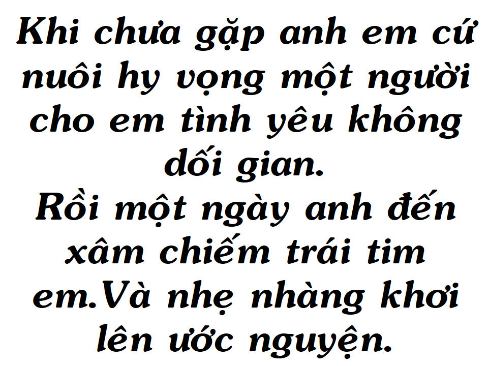 Anh Đã Không Yêu Thật Lòng