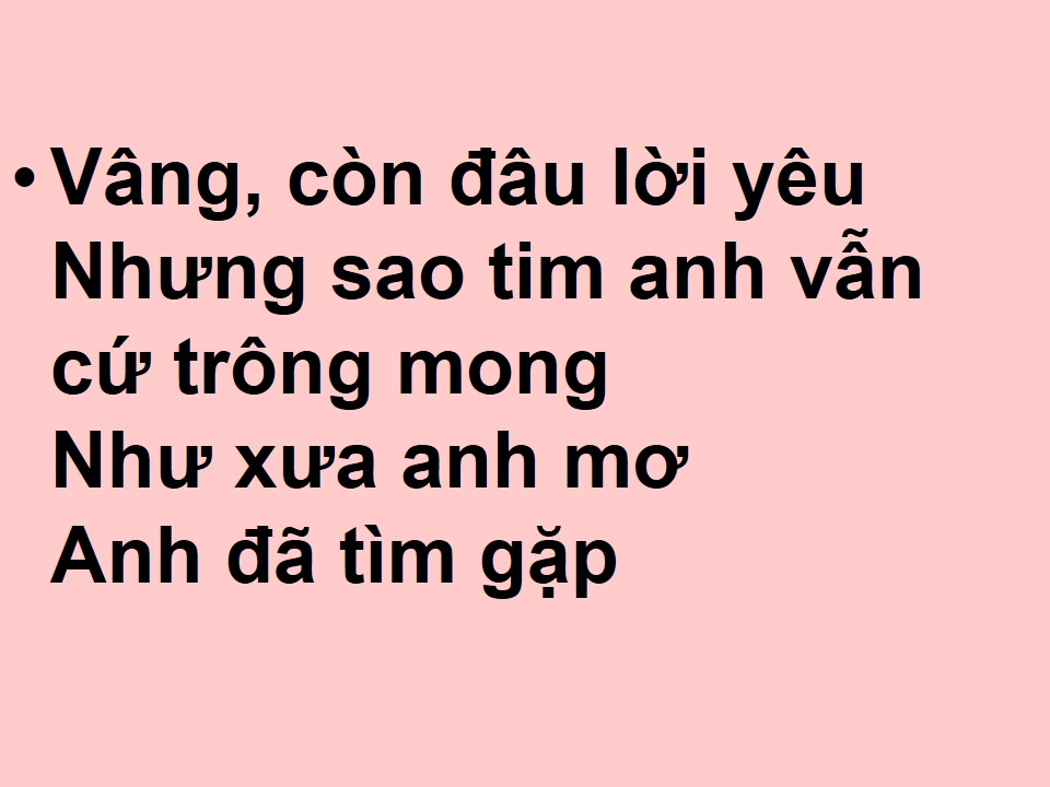 Anh Không Còn Yêu Em