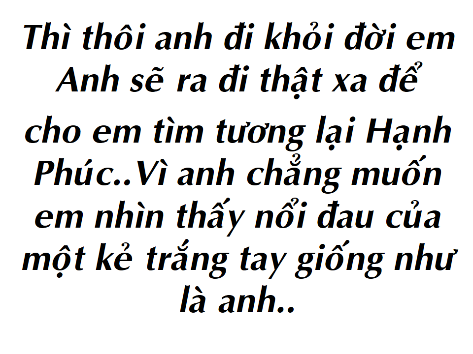 Anh Không Muốn Làm Khổ Em