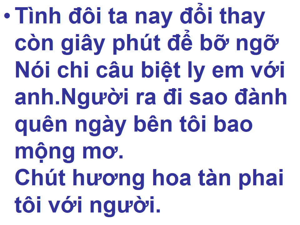 Áng Mây Buồn