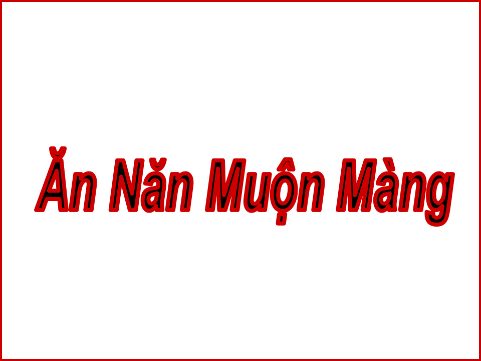 Ăn Năn Muộn Màng