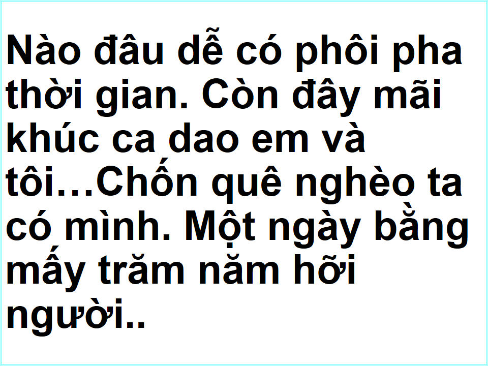 Ca Dao Em và Tôi