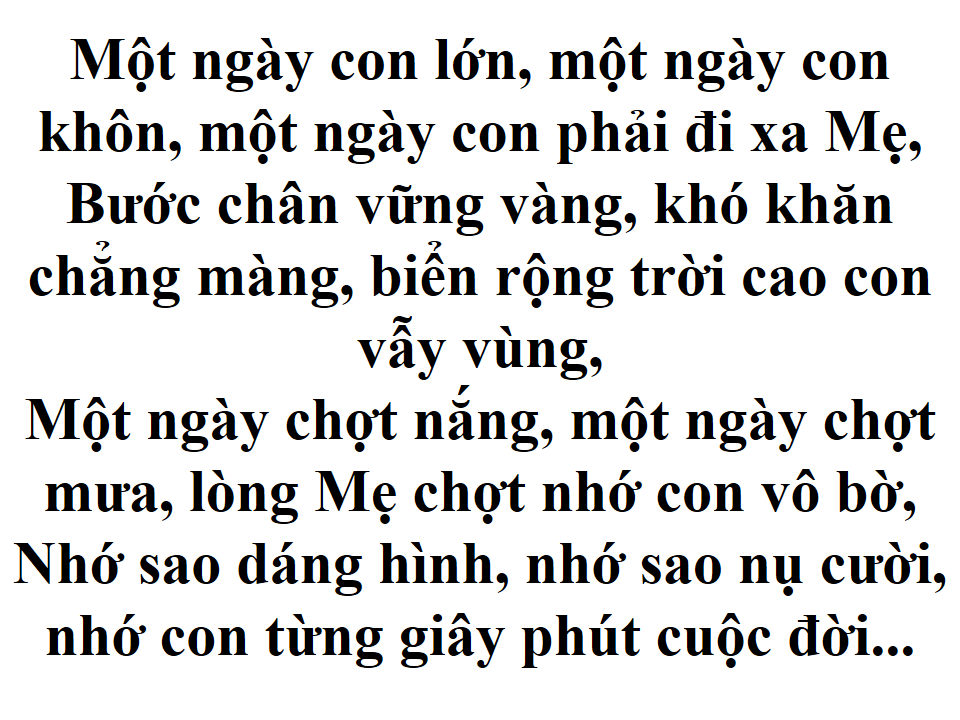 Nhật Ký Của Mẹ