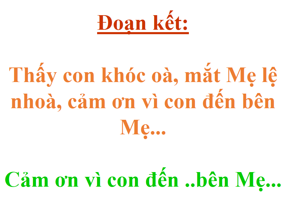 Nhật Ký Của Mẹ