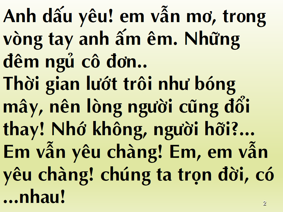 Nhạc Tình Muôn Thuở (Anh Dấu yếu || unchained melody lyrics the righteous brothers)