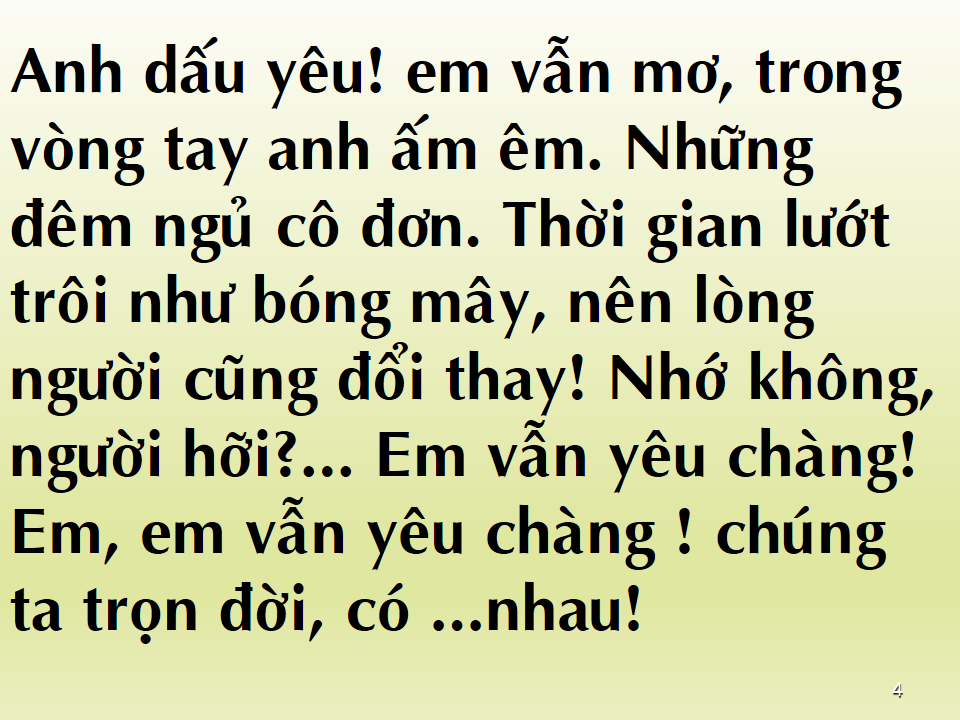 Nhạc Tình Muôn Thuở (Anh Dấu yếu || unchained melody lyrics the righteous brothers)