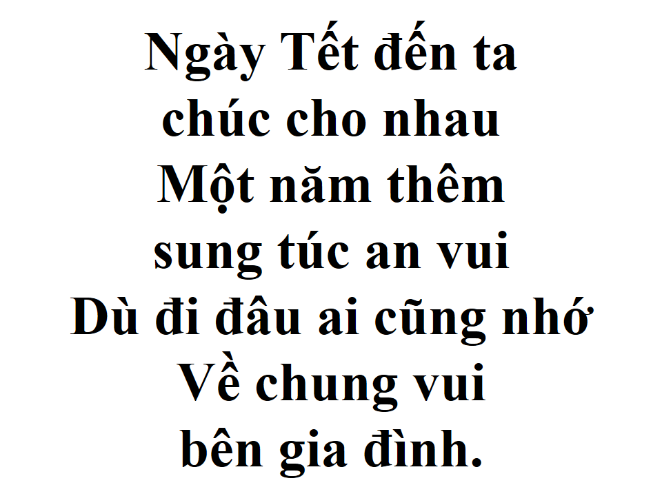 Ngày Tết Quê Em