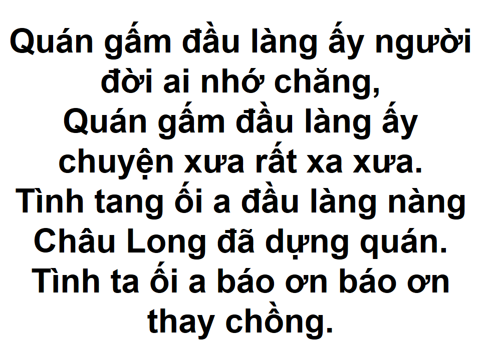 Quán Gấm Đầu Làng