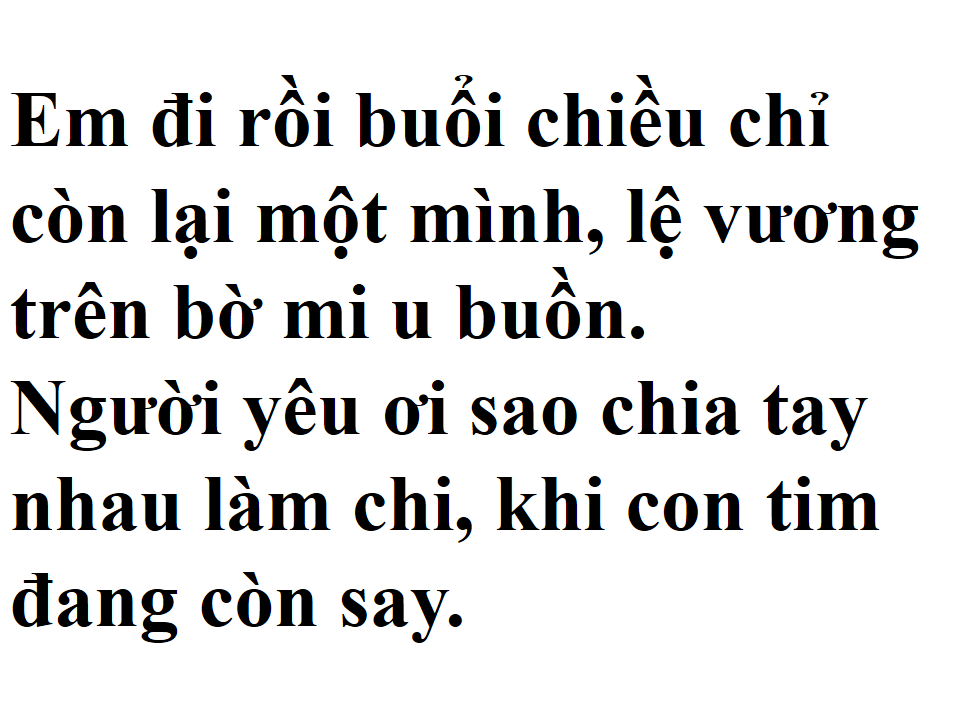 Trong Anh Tình Vẫn Sáng