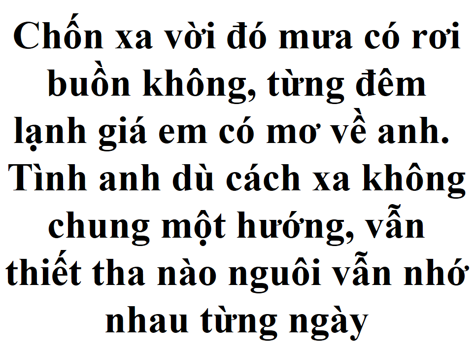 Trong Anh Tình Vẫn Sáng