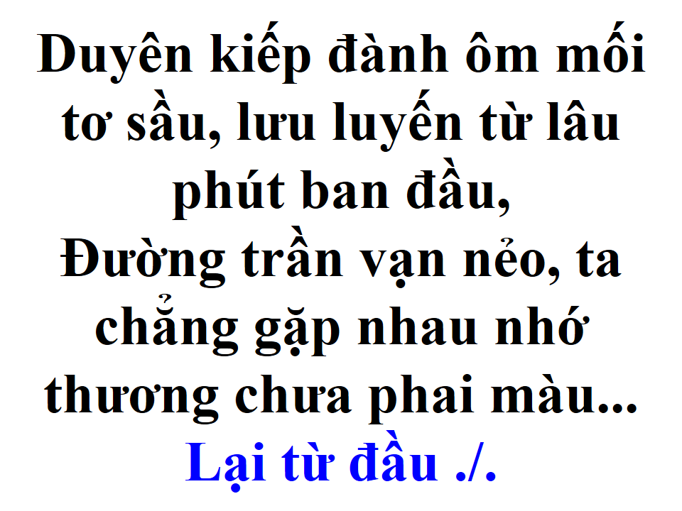 Tình Đẹp Muôn Thuở