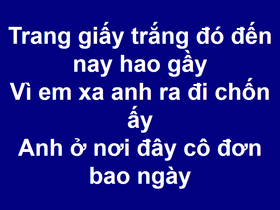 Trang Giấy Trắng