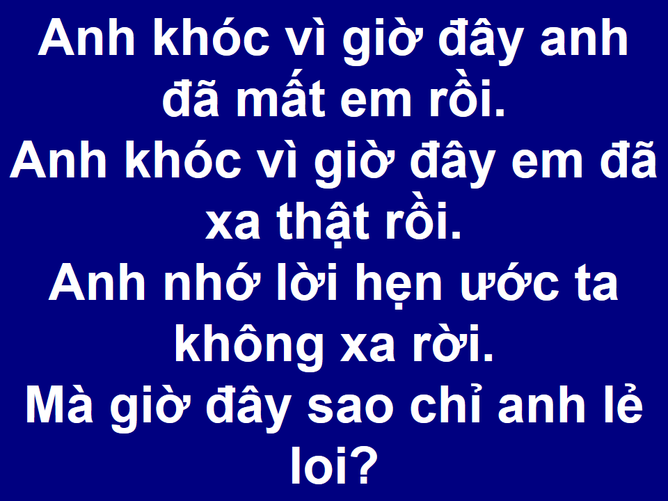 Tìm Lại Bầu Trời