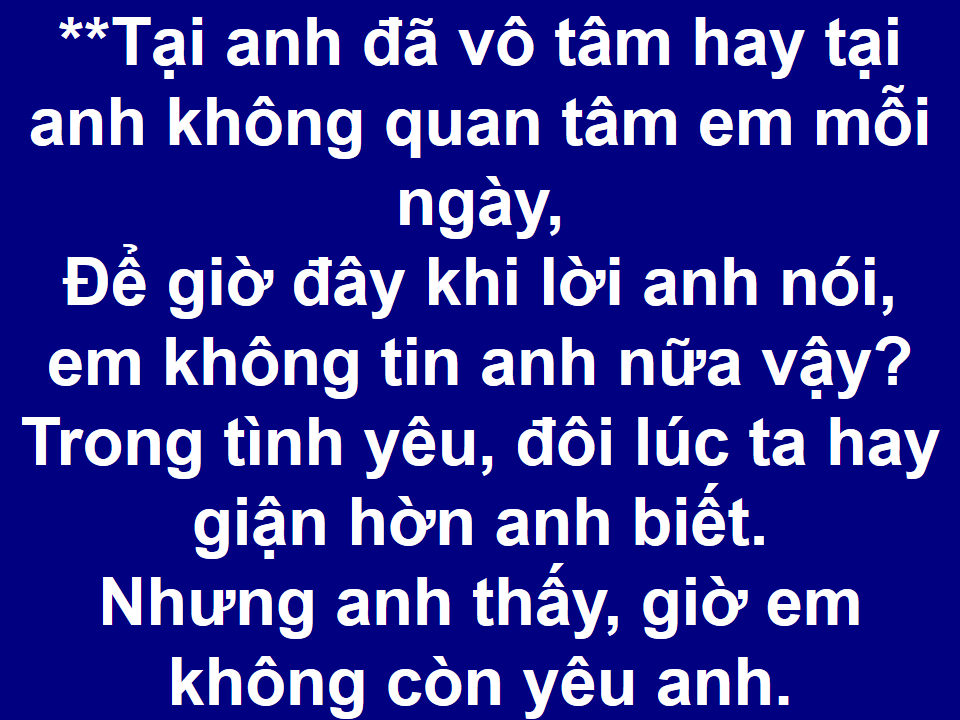 Tìm Lại Bầu Trời