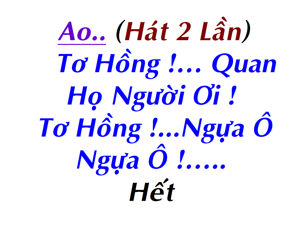 Thương Nhau Lý Tơ Hồng