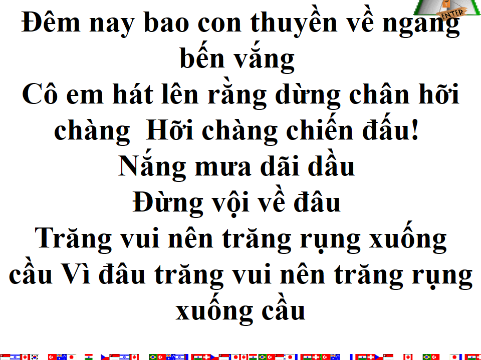 Trăng Rụng Xuống Cầu