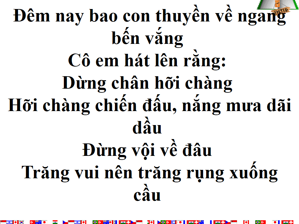 Trăng Rụng Xuống Cầu