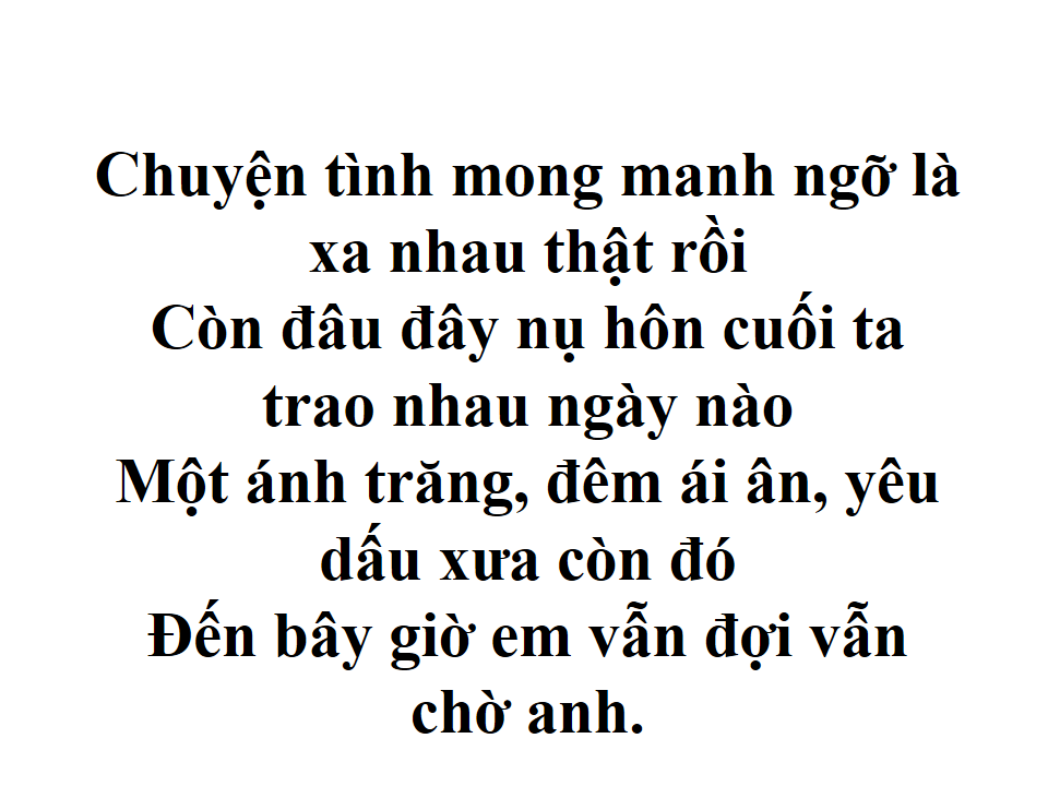 Tình Yêu Không Muộn Màng