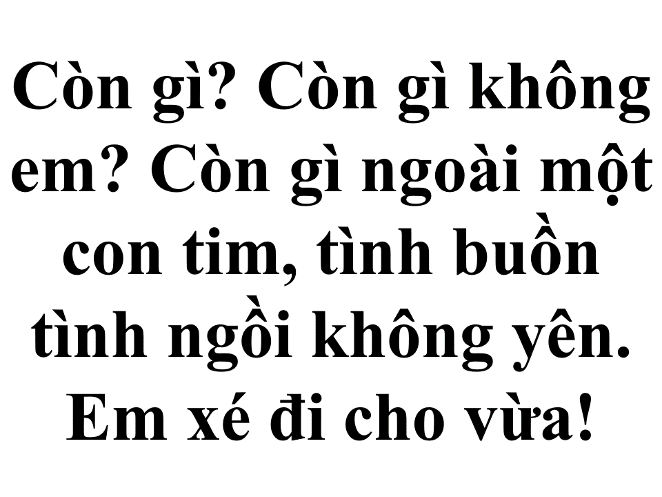 Xé Thư Tình